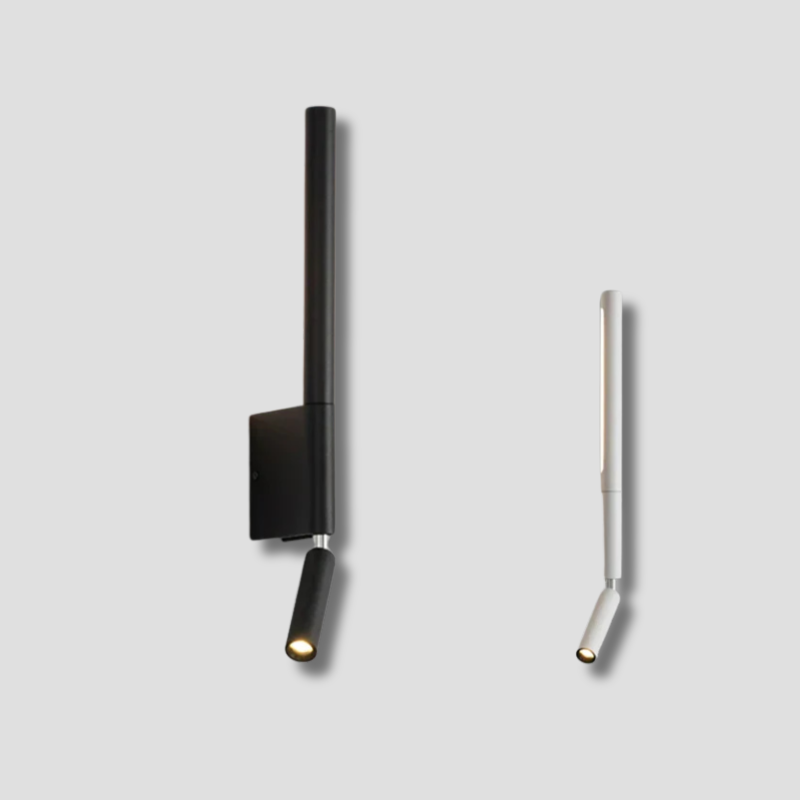Adjustable LED bedside reading wall light