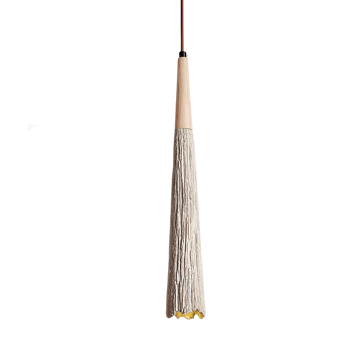 Wabi-sabi textured pendant light