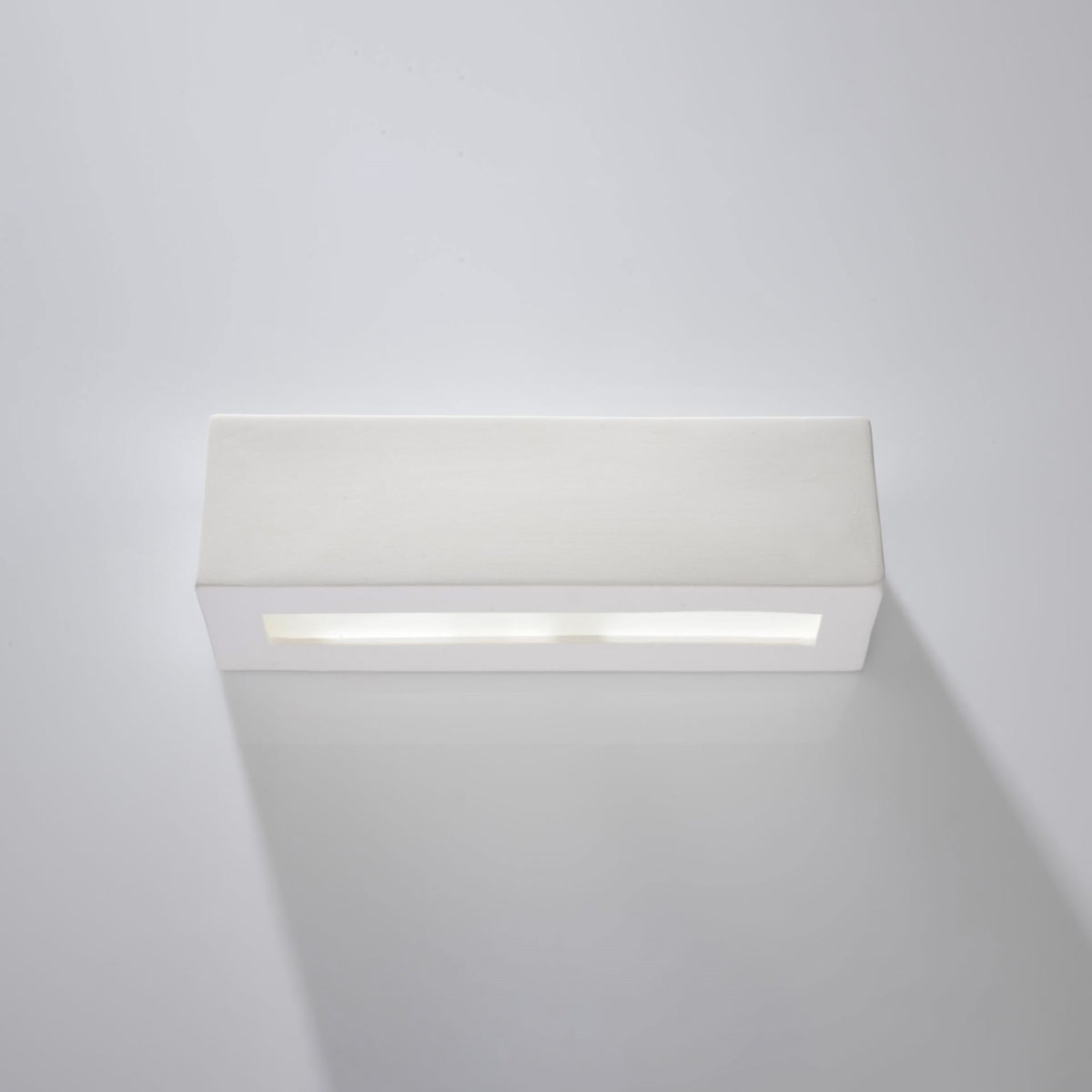 Ceramic Up-Down Wall Light with Rectangular Shade – view 6 | BROKLEN