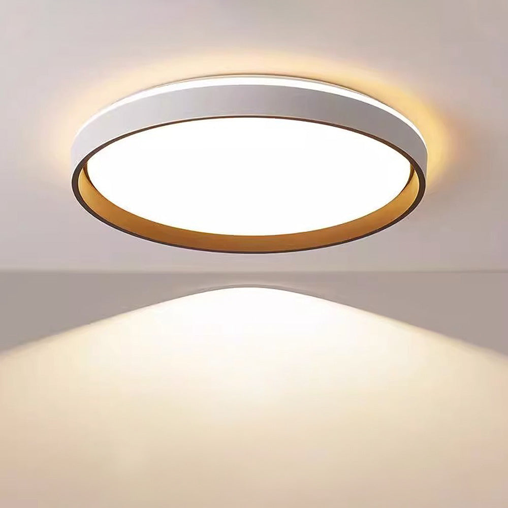 Modern Round LED Flush Mount Ceiling Light – view 2 | BROKLEN