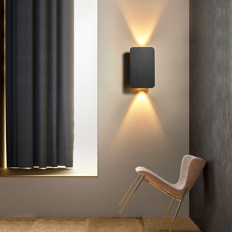 Modern Up-Down Indoor Wall Sconce – view 4 | BROKLEN