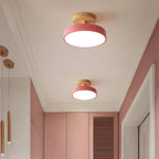 Scandinavian Wood & Metal LED Ceiling Light – view 21 | BROKLEN
