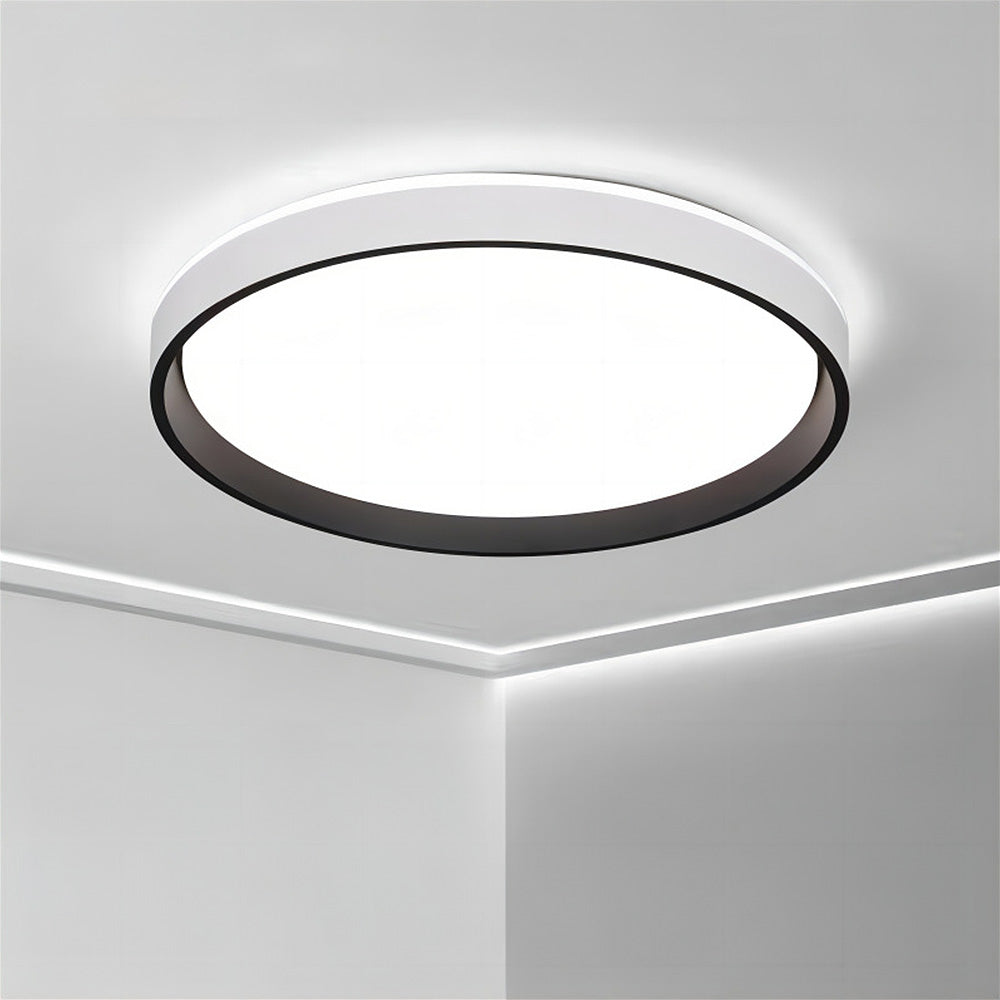 Modern Round LED Flush Mount Ceiling Light – view 4 | BROKLEN