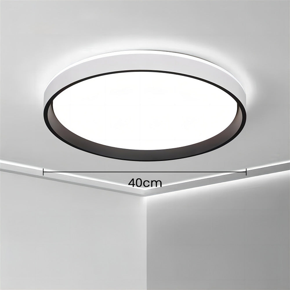 Modern Round LED Flush Mount Ceiling Light – view 5 | BROKLEN