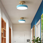 Scandinavian Wood & Metal LED Ceiling Light – view 18 | BROKLEN