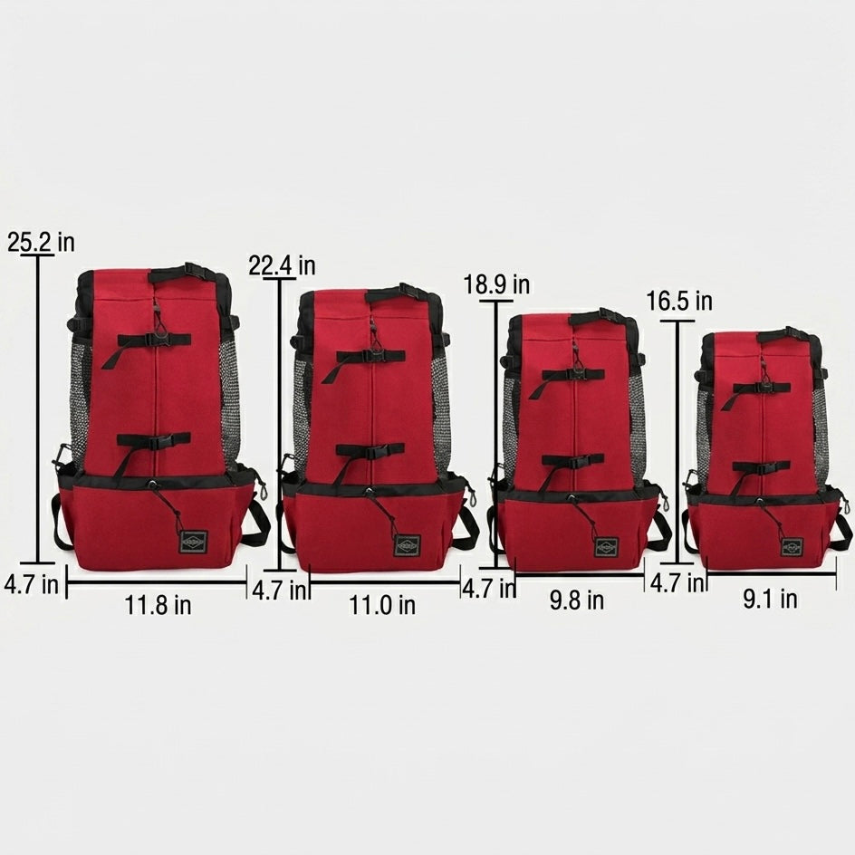 Dog Backpack Carrier – Ergonomic & Breathable with Built-In Safety Harness | BROKLEN - view 9