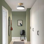 Scandinavian Wood & Metal LED Ceiling Light – view 9 | BROKLEN