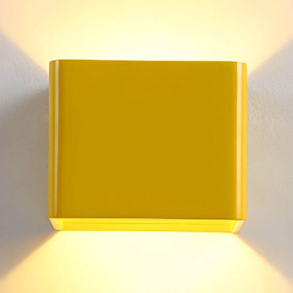 Modern Cube Up & Down LED Wall Light – view 15 | BROKLEN