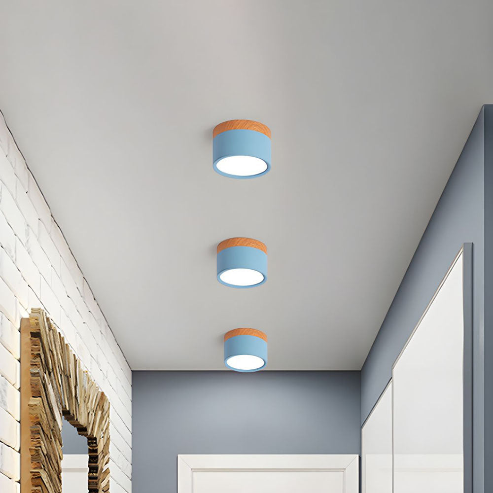 Cylinder LED Ceiling Spotlight – view 2 | BROKLEN