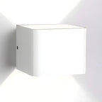 Modern Cube Up & Down LED Wall Light – view 4 | BROKLEN