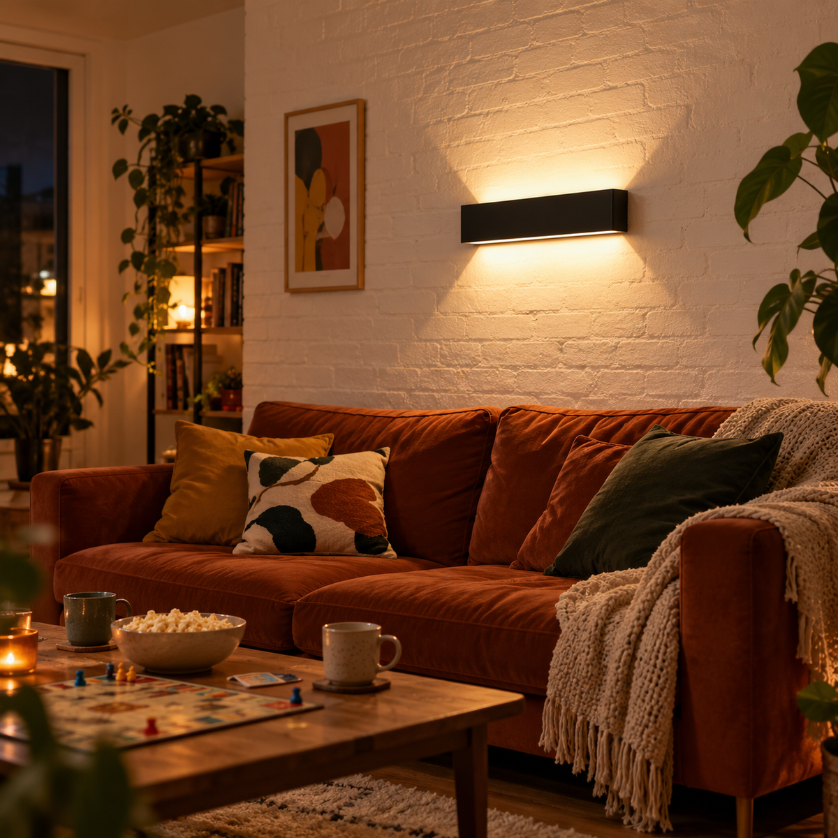LED Bar Wall Light 40 cm, Up and Down Light – view 4 | BROKLEN