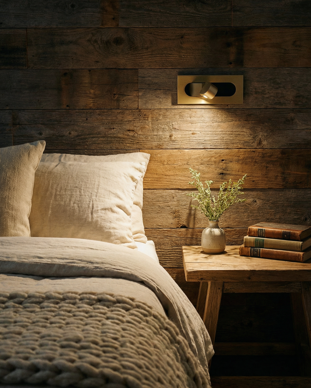 Semi-Circle LED Wall Light – view 3 | BROKLEN