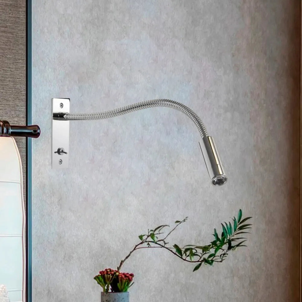 Flexible Gooseneck LED Wall Reading Light – view 5 | BROKLEN