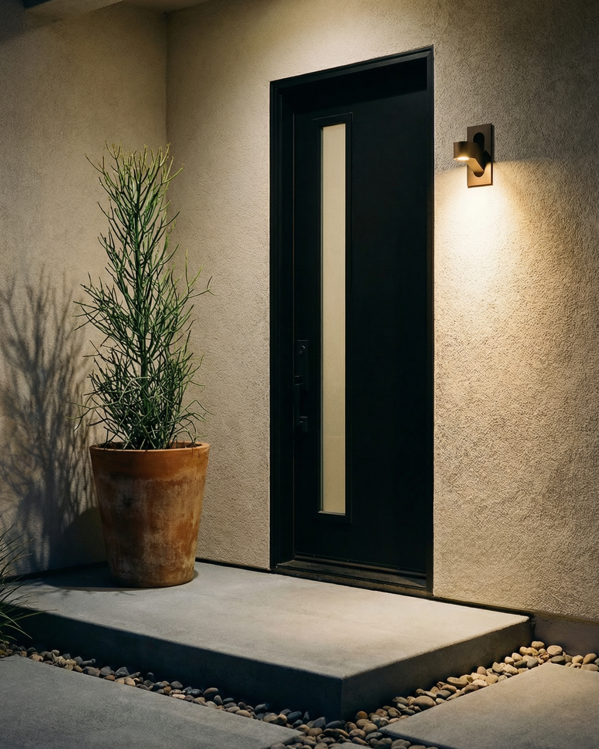 Semi-Circle LED Wall Light – view 6 | BROKLEN