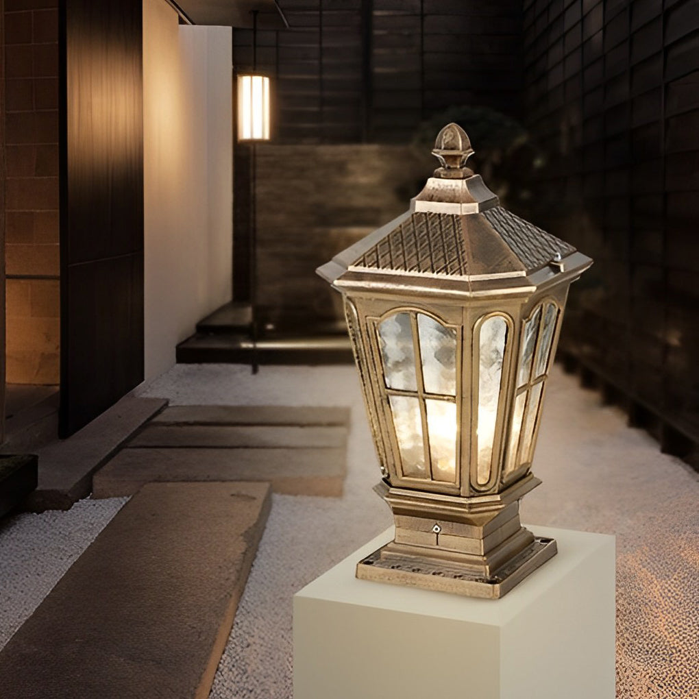 Classic Lantern Outdoor Post Light – view 11 | BROKLEN