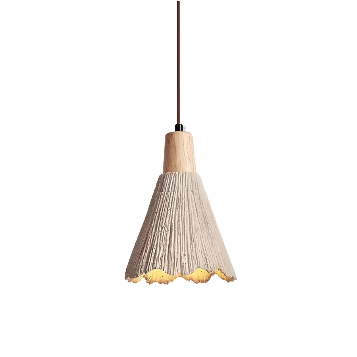 Wabi-Sabi Textured Pendant Light – view 17 | BROKLEN