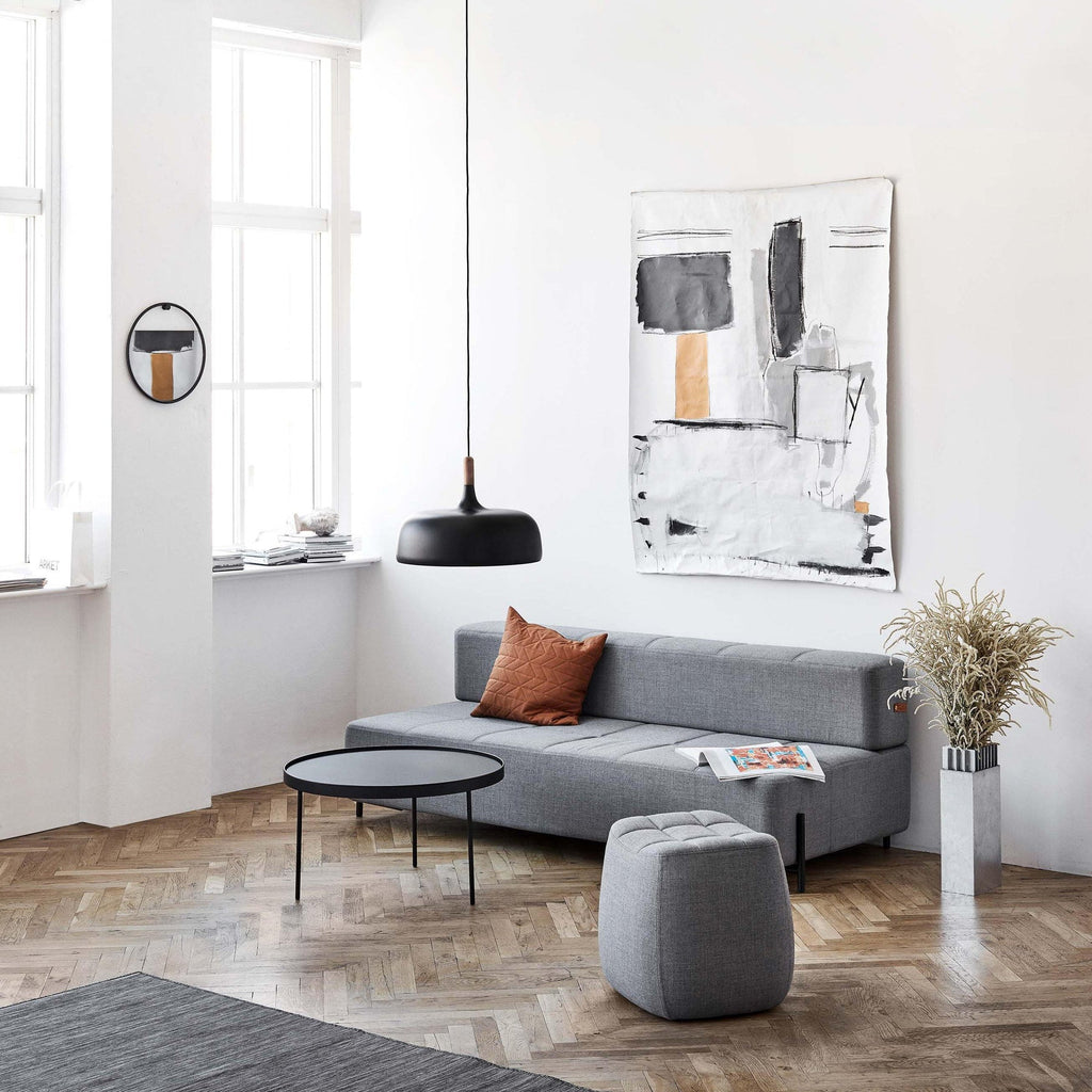 Nordic Metal Pendant Light with Wood Detail – view 7 | BROKLEN