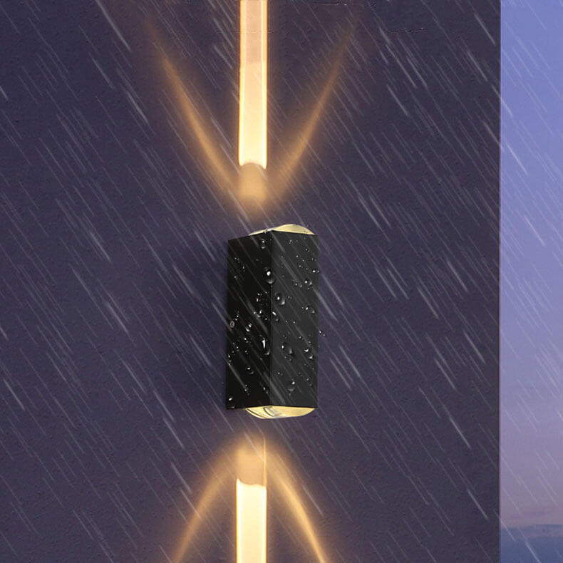 Scandi Up-Down LED Outdoor Wall Light – view 4 | BROKLEN