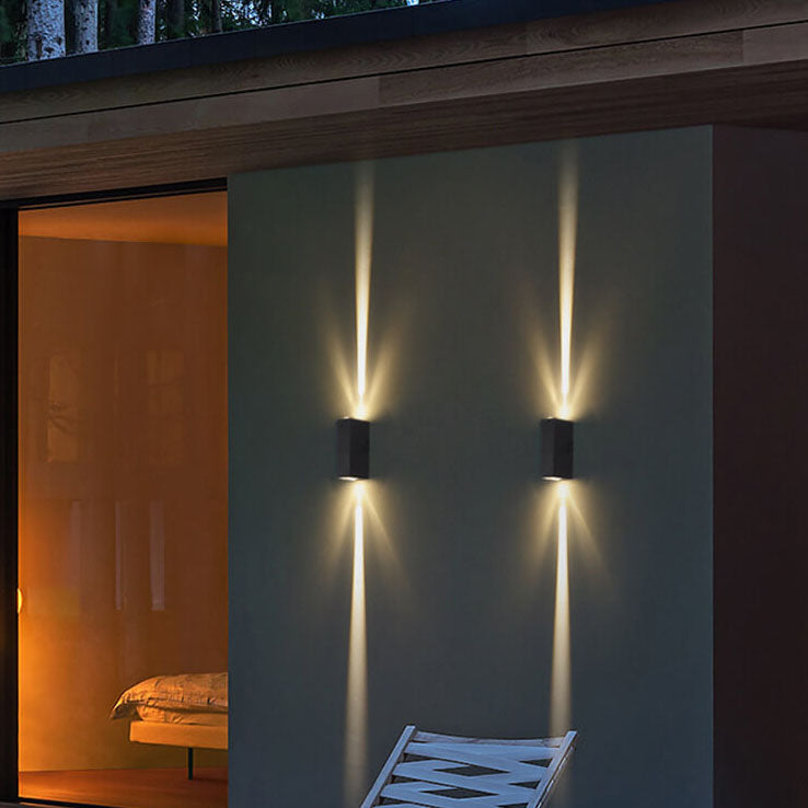 Scandi Up-Down LED Outdoor Wall Light – view 2 | BROKLEN