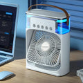 3-in-1 Fan with 7-Colour LED Light – BreezeMaster Pro