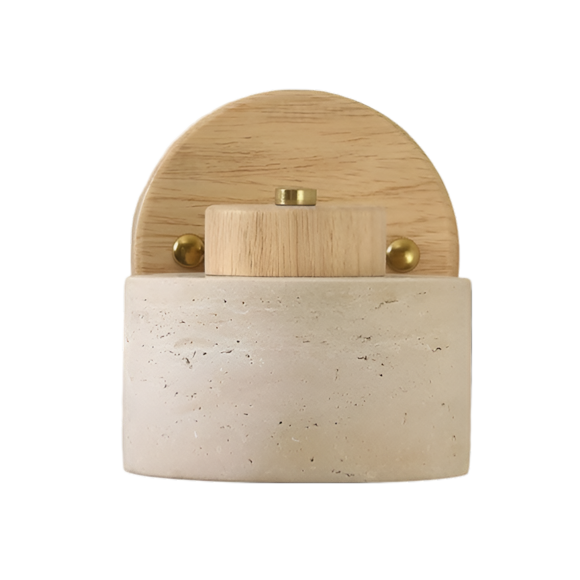Minimalist Adjustable Travertine Wall Light – view 10 | BROKLEN