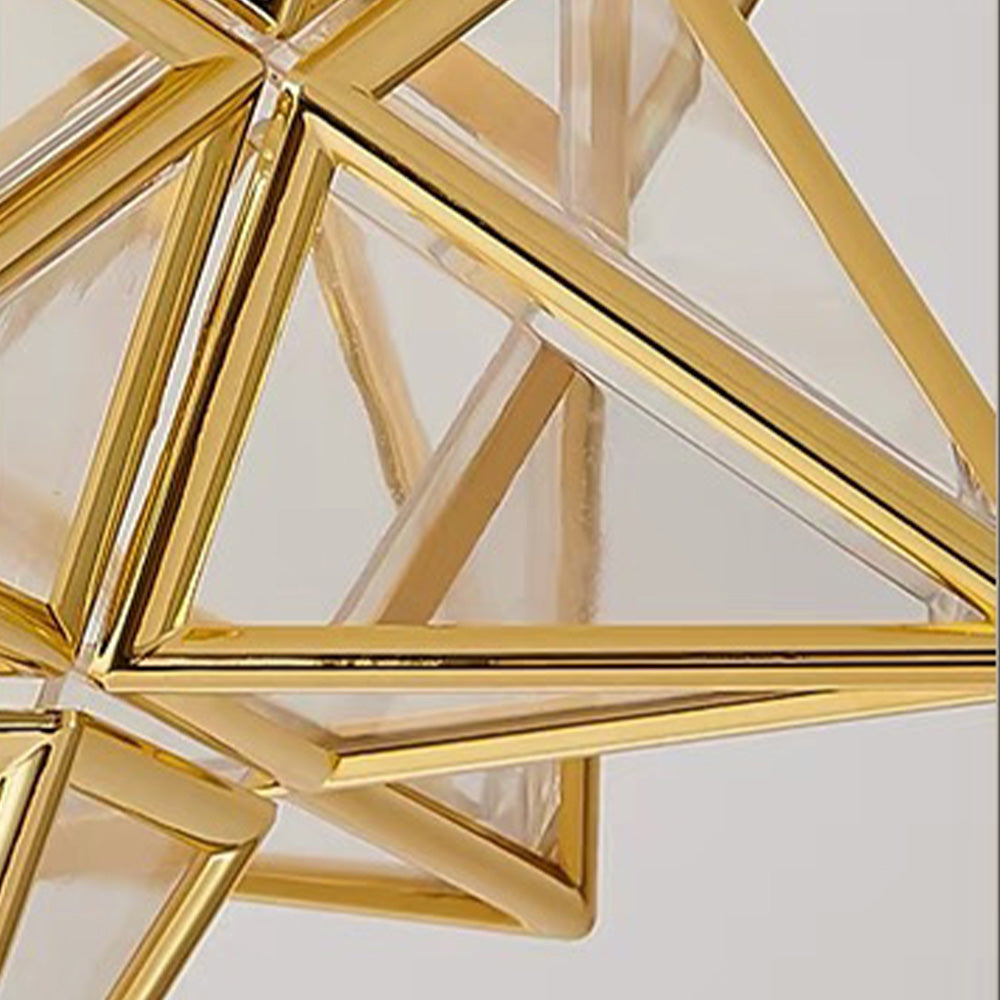 Geometric Star Ceiling Light – E27 – view 5 | BROKLEN