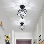 Geometric Star Ceiling Light – E27 – view 9 | BROKLEN
