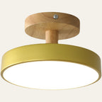 Scandinavian Wood & Metal LED Ceiling Light – view 24 | BROKLEN