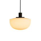 Contemporary Curved Resin Pendant Light – view 8 | BROKLEN
