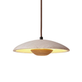 Cylindrical Travertine LED Pendant Light – view 6 | BROKLEN