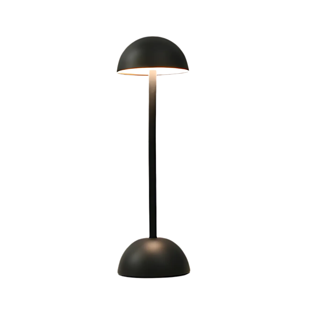Rechargeable Cordless LED Table Lamp with Dome Shade & Touch Dimmer – view 4 | BROKLEN