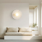 Wabi-Sabi Round Resin Wall Light – view 11 | BROKLEN