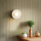 Wabi-Sabi Round Resin Wall Light – view 14 | BROKLEN