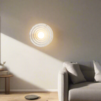 Wabi-Sabi Round Resin Wall Light – view 15 | BROKLEN