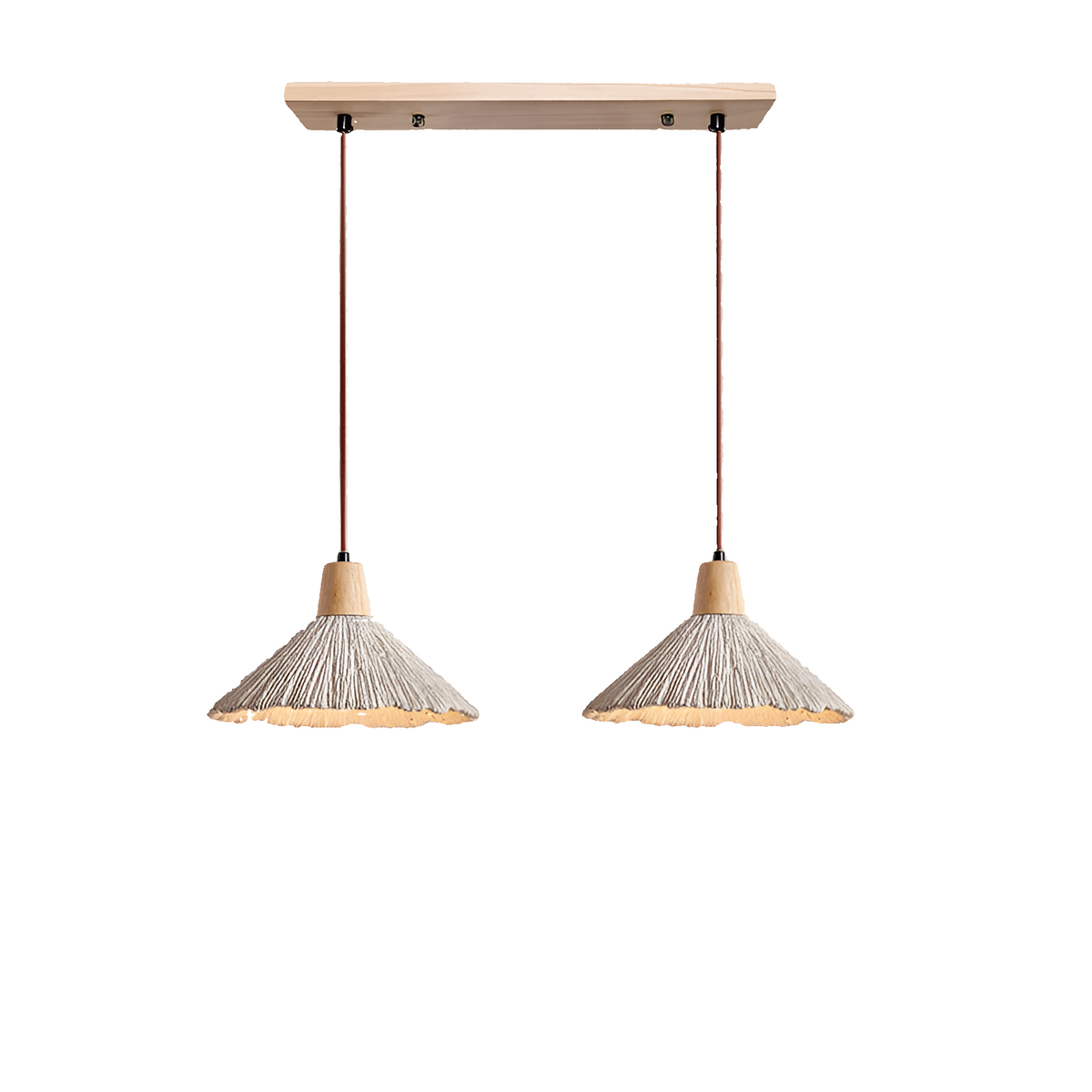 Wabi-Sabi Textured Pendant Light – view 19 | BROKLEN