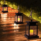 Solar LED Flickering Candle Lantern – view 4 | BROKLEN