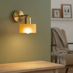 Bauhaus Colored Glass Wall Lamp – view 3 | BROKLEN