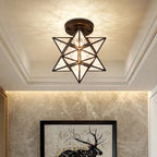 Geometric Star Ceiling Light – E27 – view 10 | BROKLEN