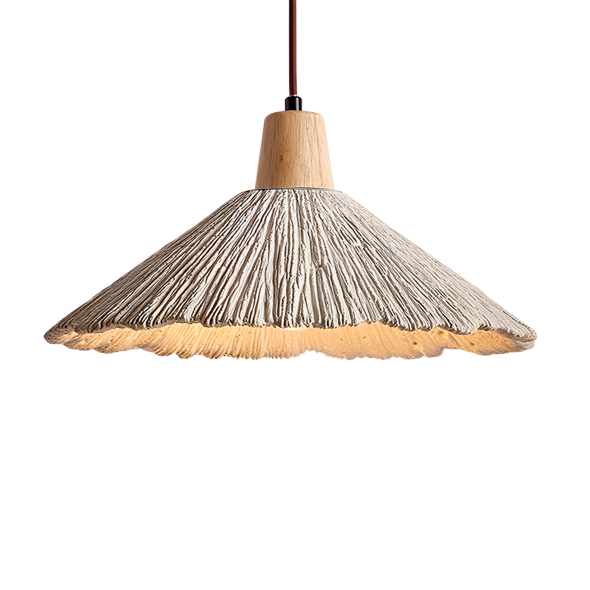 Wabi-Sabi Textured Pendant Light – view 18 | BROKLEN