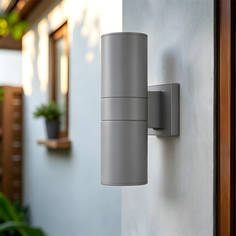 Cylinder LED Outdoor Wall Light – view 7 | BROKLEN
