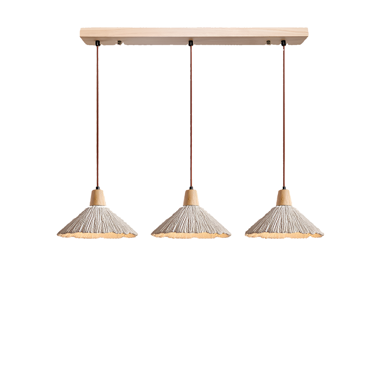 Wabi-Sabi Textured Pendant Light – view 20 | BROKLEN