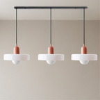 Bauhaus Triple Glass Pendant Light – view 13 | BROKLEN