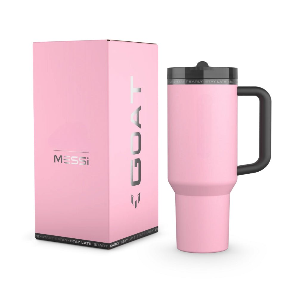 40oz Stainless Steel Flip Straw Tumbler Detail View - Broklen