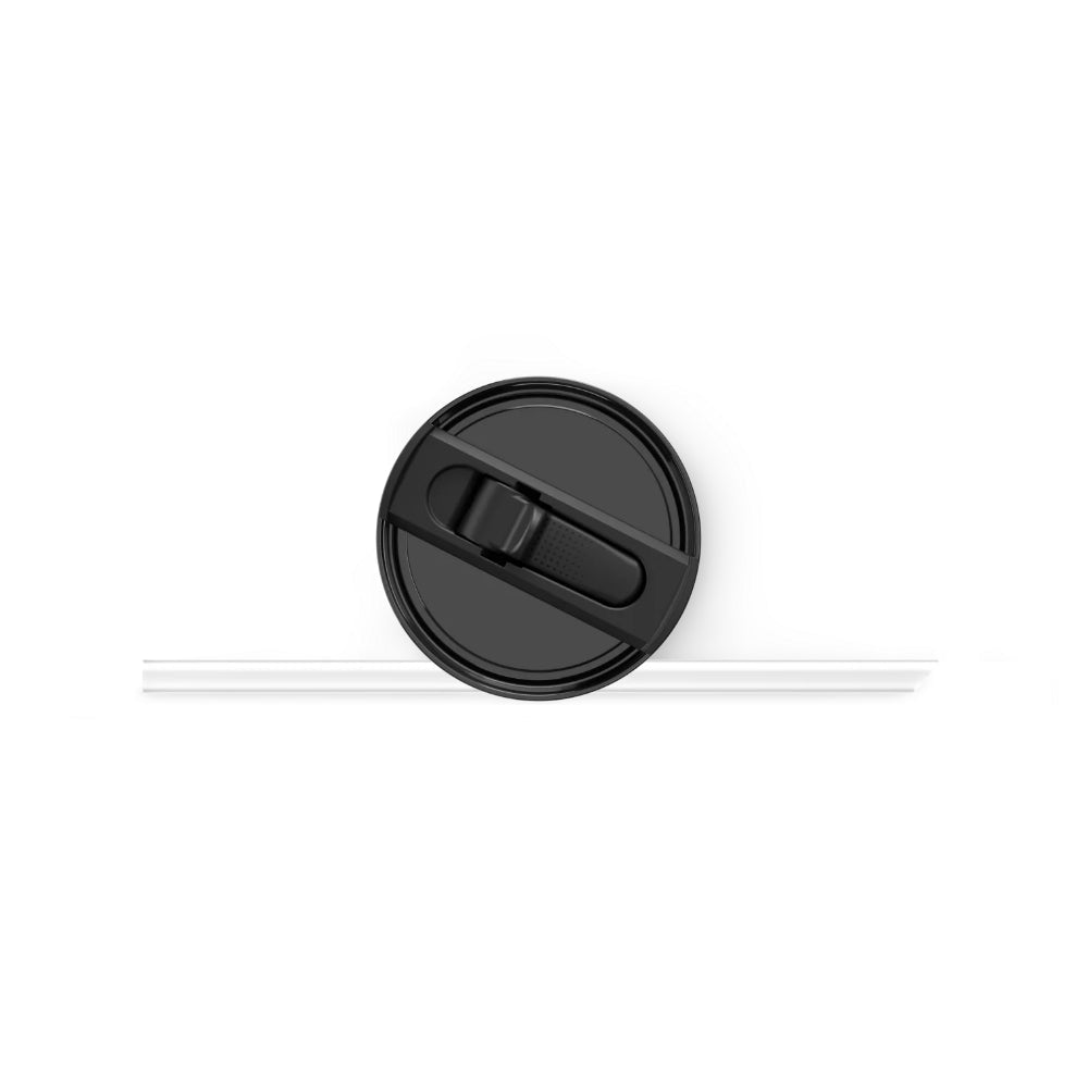 40oz Stainless Steel Flip Straw Tumbler Lid Close Up - Broklen