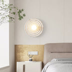 Wabi-Sabi Round Resin Wall Light – view 13 | BROKLEN