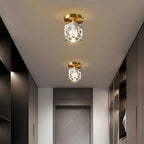 Mini Crystal Flush Mount Chandelier – view 6 | BROKLEN