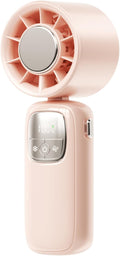 Portable Foldable Handheld Fan with LED Display – 100 Speeds