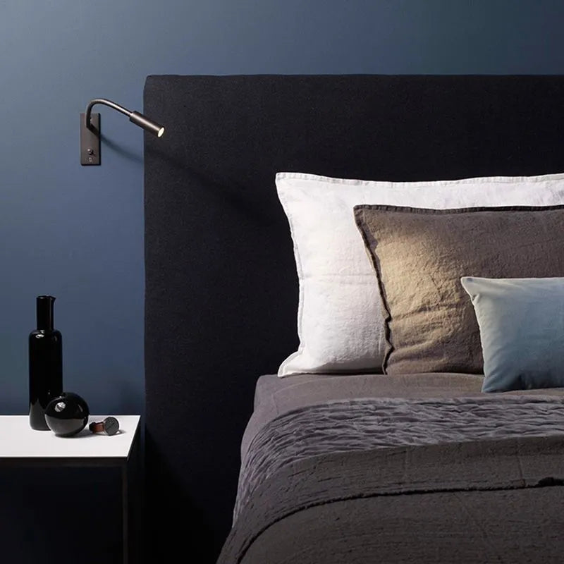 Flexible Gooseneck LED Wall Reading Light – view 2 | BROKLEN