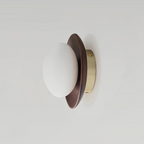 Nordic Wood-Tone LED Wall Light – view 12 | BROKLEN