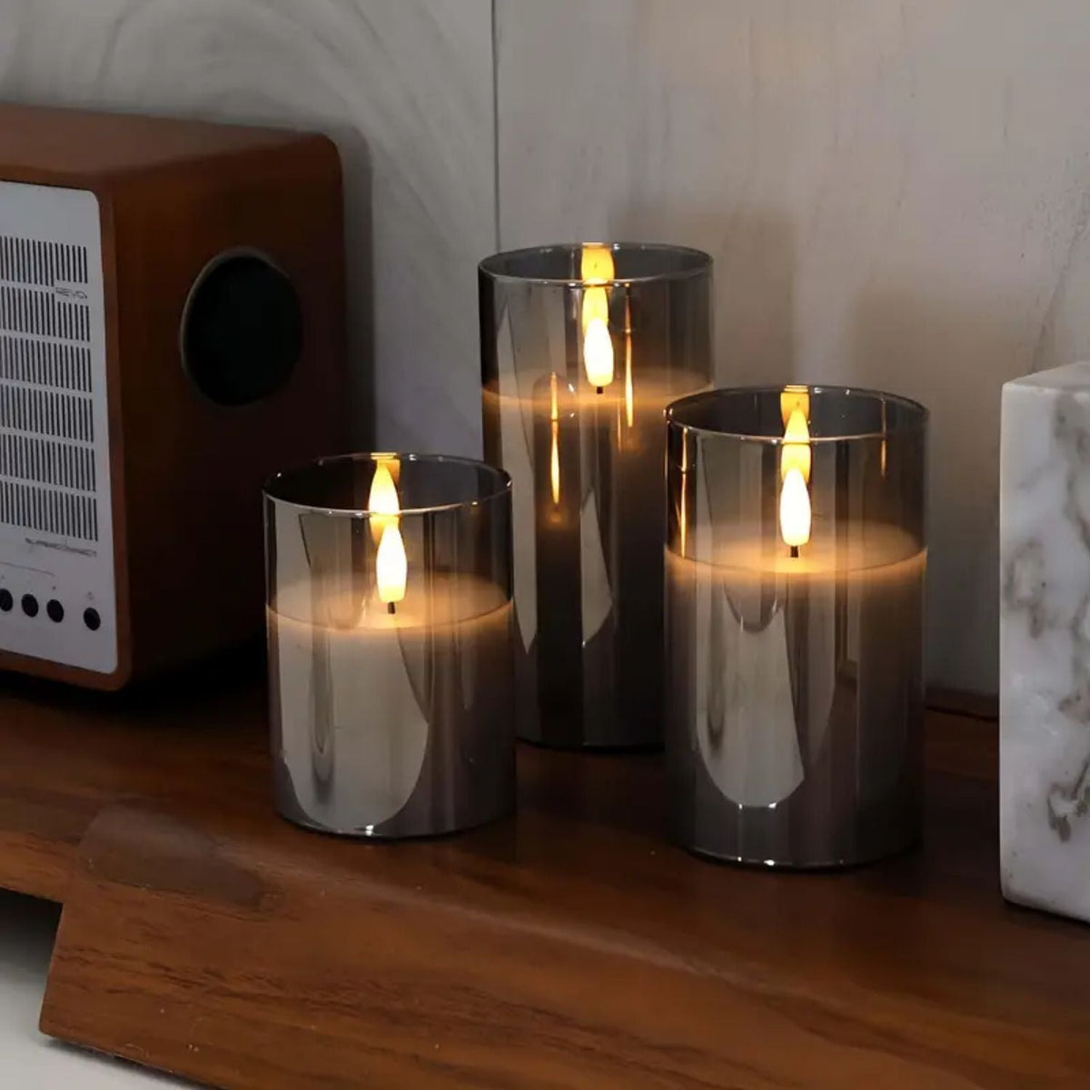 Flameless Candles with Remote Control – view 4 | BROKLEN